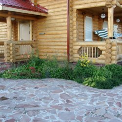 Цветник в кантри стиле