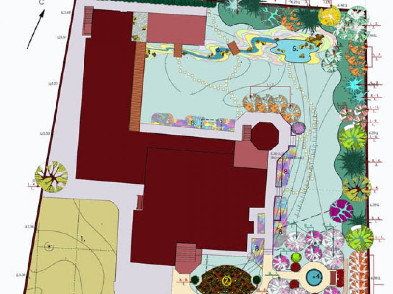 Генплан участка