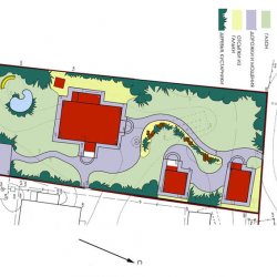 Эскиз к плану озеленения участка